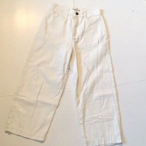 Cotton on white pants